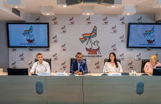 Slogan sedmog Montenegro prajda „Ne preko naših leđa“: 21. septembra u PG