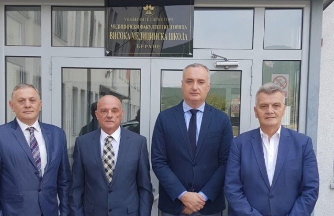 Uvjerili se u regionalni značaj, funkcionalne kapacitete i stratešku perspektivu Univerzitetskog Centra u u Beranama