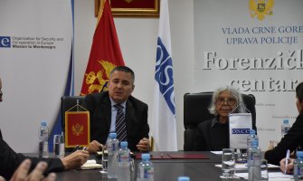Podrška Misije OEBS-a u Crnoj Gori Upravi policije nastavljena kroz donaciju vrijedne opreme Forenzičkom centru