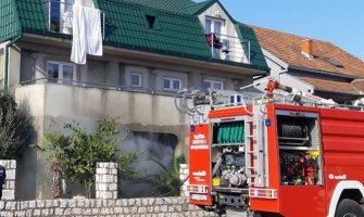 Vatrogasac povrijeđen u požaru na Starom aerodromu