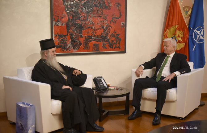 Amfilohije kod Markovića: Generacijama koje dolaze da ostavimo nasljeđe koje neće biti opterećenje