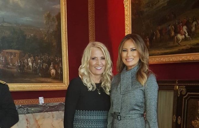 Lidija Đukanović na ručku Prvih dama