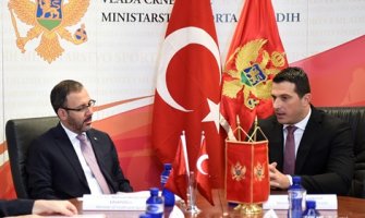 Crna Gora i Turska će potpisati Sporazum o saradnji i u oblasti sporta i mladih