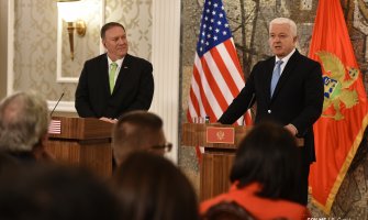  Marković: Istorijska posjeta, Pompeo:  SAD će i dalje stajati uz narod Crne Gore