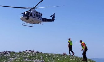 Spasilačka akcija u reonu Dobrilovine: Lovac zadobio povrede(VIDEO)