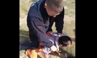 Podgorica: Uhapšen nakon što je udario policajca u glavu (VIDEO)