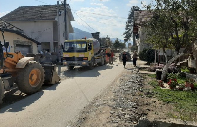 Bjelopoljsko naselje Resnik dobija modernu saobraćajnicu, vrijednosti pola miliona eura