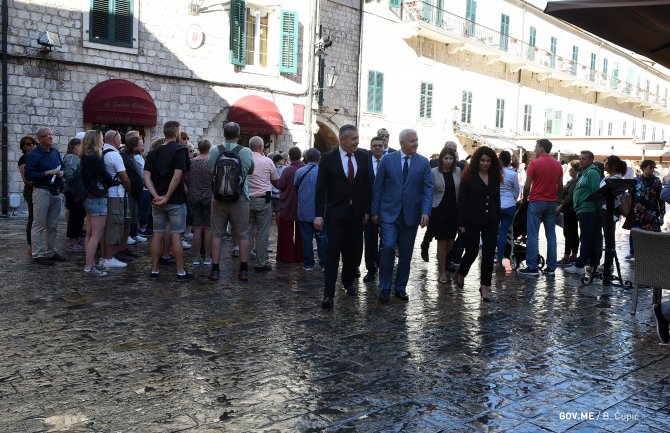 Marković u Kotoru: Nadoknađivanje onoga što je ova opština propustila u protekle dvije i po godine