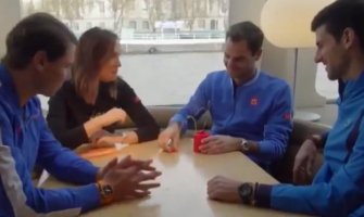 Kako izgleda doručak sa Novakom, Rafom i Rodžerom: Ili ćemo sva trojica prestati sa tenisom ili neće niko(VIDEO)