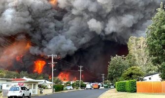 Veliki šumski požari u Australiji: Desetine hiljada stanovnika pobjeglo u skloništa