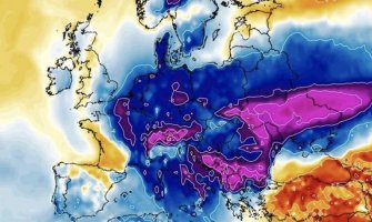 Crveni meteoalarm u Evropi, za područje Jadrana najavljeni jaki vjetrovi