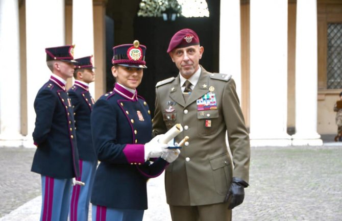 Anđeli priznanje akademije u Modeni: Naši kadeti najbolji predstavnici Crne Gore