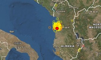 Novi zemljotres u Albaniji