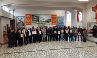 Diplome za polaznike kursa italijanskog jezika, ambasador Zelioli: Bravo za izgovor i entuzijazam!(FOTO) 