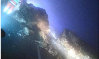 Odroni na putu Cetinje-Budva, saobraćaj u prekidu(FOTO)