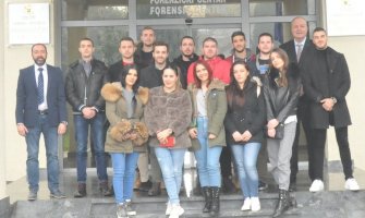 Studenti UDG-a posjetili Forenzički centar: Jedinstvena prilika