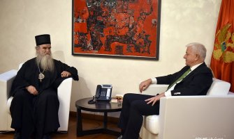 U toku sastanak Markovića i Amfilohija u zgradi Vlade 