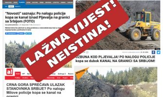 Zaprečavanje granice ugovoreno sa Srbijom, laž da je cilj sprječavanje vjernika da dolaze na litije