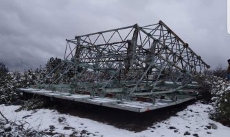 Iznad Pljevalja oboren pasivni repetitor