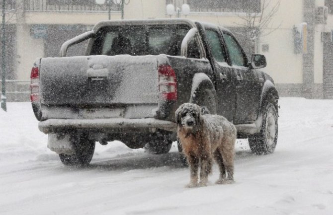 Narandžasti meteoalarm zbog jakog vjetra, snijeg na sjeveru