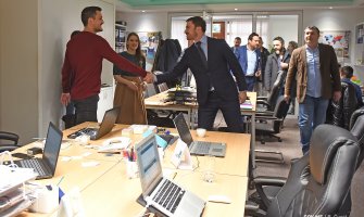 Bogdanović posjetio kompaniju „Amplitudo”: Snažna podrška kreativnim potencijalima Crne Gore