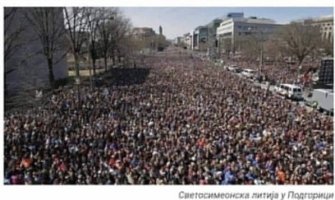 Skup iz Vašingtona predstavljen kao litija u PG(FOTO)