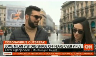 Nađa i Lazar ne mare za koronu, uživaju u Milanu: Mi smo jaki, virusi nam ne mogu ništa(VIDEO)