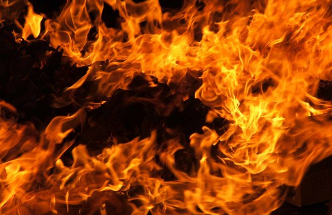 Lokalizovan požar u blizini Dječijeg doma Mladost