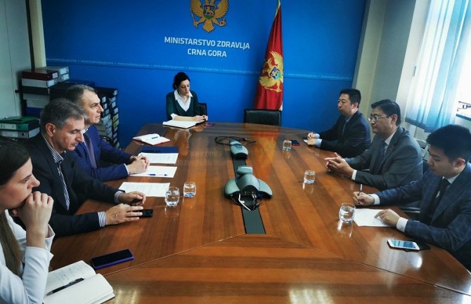 Kina donira medicinsku opremu Crnoj Gori