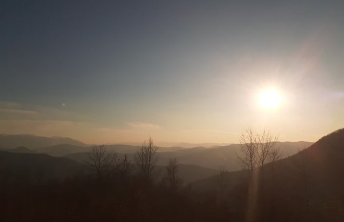 Sunčano, do 23 stepena