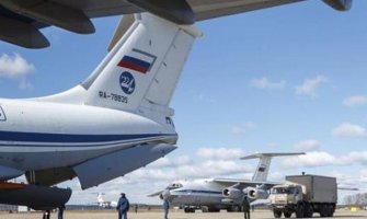 Rusija poslala u Italiju 15. avion pomoći 