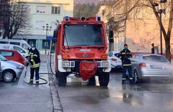 Prijestonica nastavlja s mjerama preventivne dezinfekcije