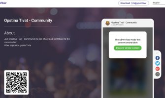 Tivat: Viber zajednica opštine značajan izvor informacija