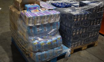 Misija OEBS-a u CG dostavila hranu i higijenske pakete za bebe Crvenom krstu