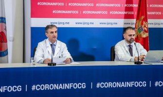 Radojević: U Crnoj Gori jedan pacijent preminuo neposredno od infekcije, Mugoša: Nema sigurnosti ni u jednom gradu