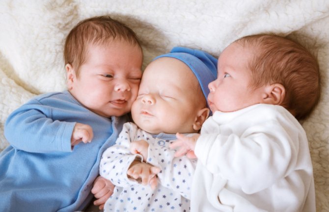 Lijepa vijest: U KCCG rođene trojke