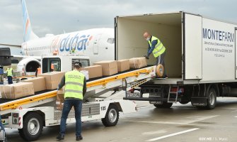 U Podgoricu stigao novi kontigent medicinske opreme, donacije kompanije Alibaba i Statisa