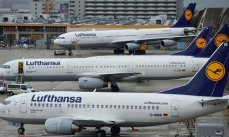 Lufthanza planira da smanji svoju flotu za oko stotinu aviona