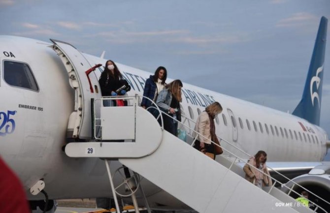 Pejanović: Od 17. marta se vratilo 13.389 crnogorskih državljanja, svi letovi bili besplatni