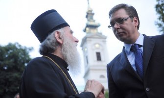 Vučić i Irinej: Zabrinuti smo zbog hapšenja sveštenstva, nastavlja se obračun države Crne Gore sa crkvom