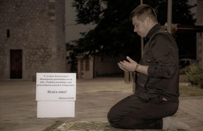 Kolić se pomolio za mir, Joanikija i sav pravoslavni narod, pozvao sve Muslimane da urade isto