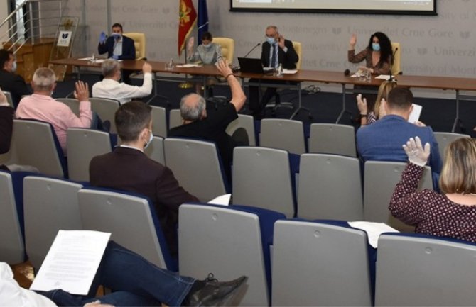 Odlukom senata izabran Upravni odbor UCG