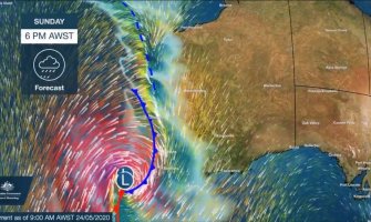 Zapadna Australija očekuje najgoru oluju u posljednjih 10 godina