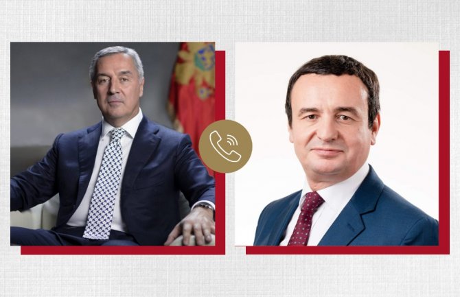 Đukanović -Kurti: Najvažnija preokupacija državne politike je ekonomski oporavak