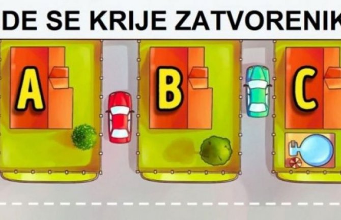 Mozgalica: Gdje se krije zatvorenik?