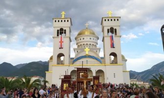 Litija u Baru povodom slave Svetog Jovana Vladimira