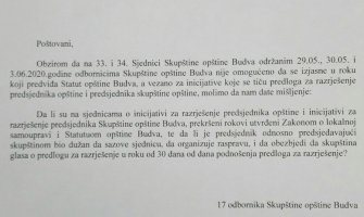 Odbornici DPS-a tražili mišljenje MJU o sjednicama budvanskog parlamenta