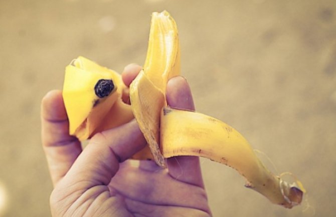 Ne bacajte koru od banane, odlična je za njegu osjetljive, suve i nadute kože