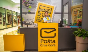 Nova poslovnica Pošte Crne Gore u Tržnom centru CTC u Ulcinju