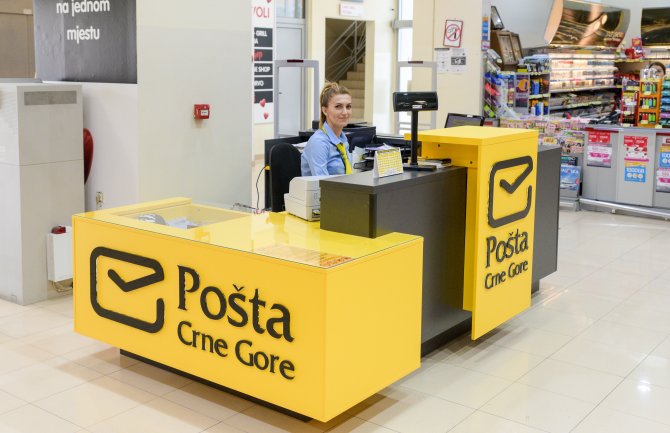 Otvorena nova poslovnica Pošte Crne Gore u Voli hipermarketu u Baru